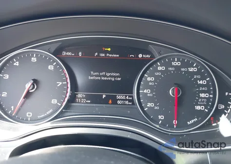 2015 Audi A7 3.0T Premium Plus из США, поврежденный, VIN WAUWGAFC3FN016831